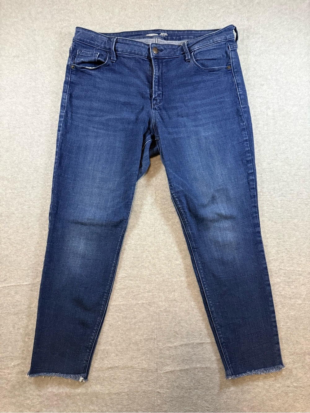 Old Navy Men’s Slim Straight Jeans - Dark Blue Wash